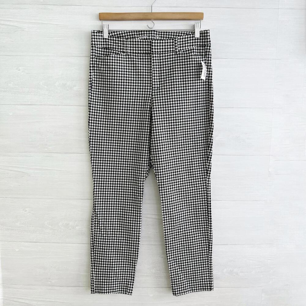 NWT Old Navy Pixie - Black & ivory houndstooth Hi… - image 1